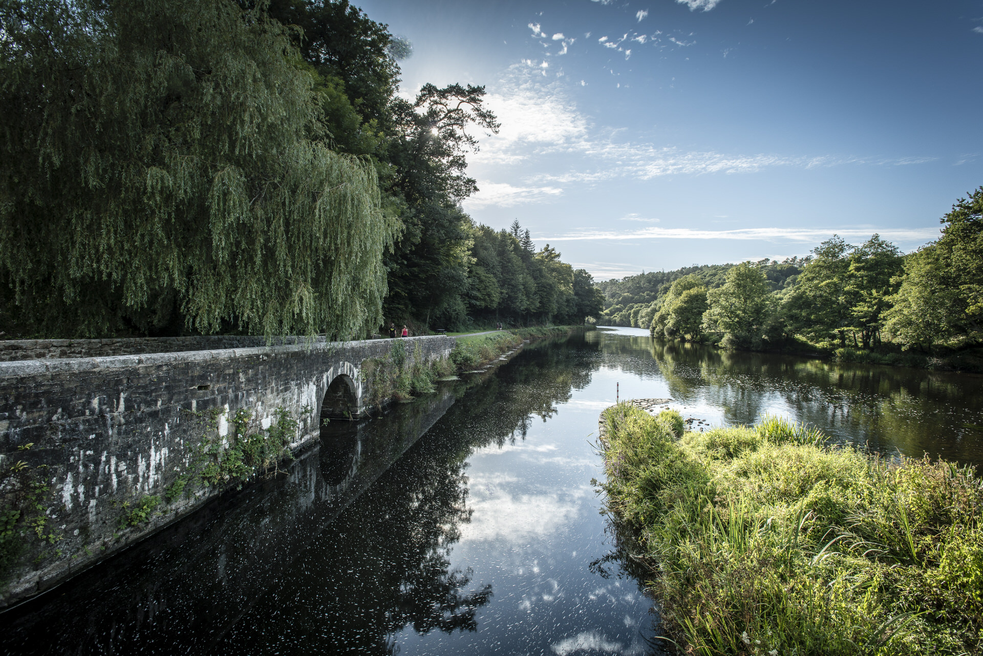 ©Xavier Dubois-LBST - Balade le long du Blavet sur le chemin de halage